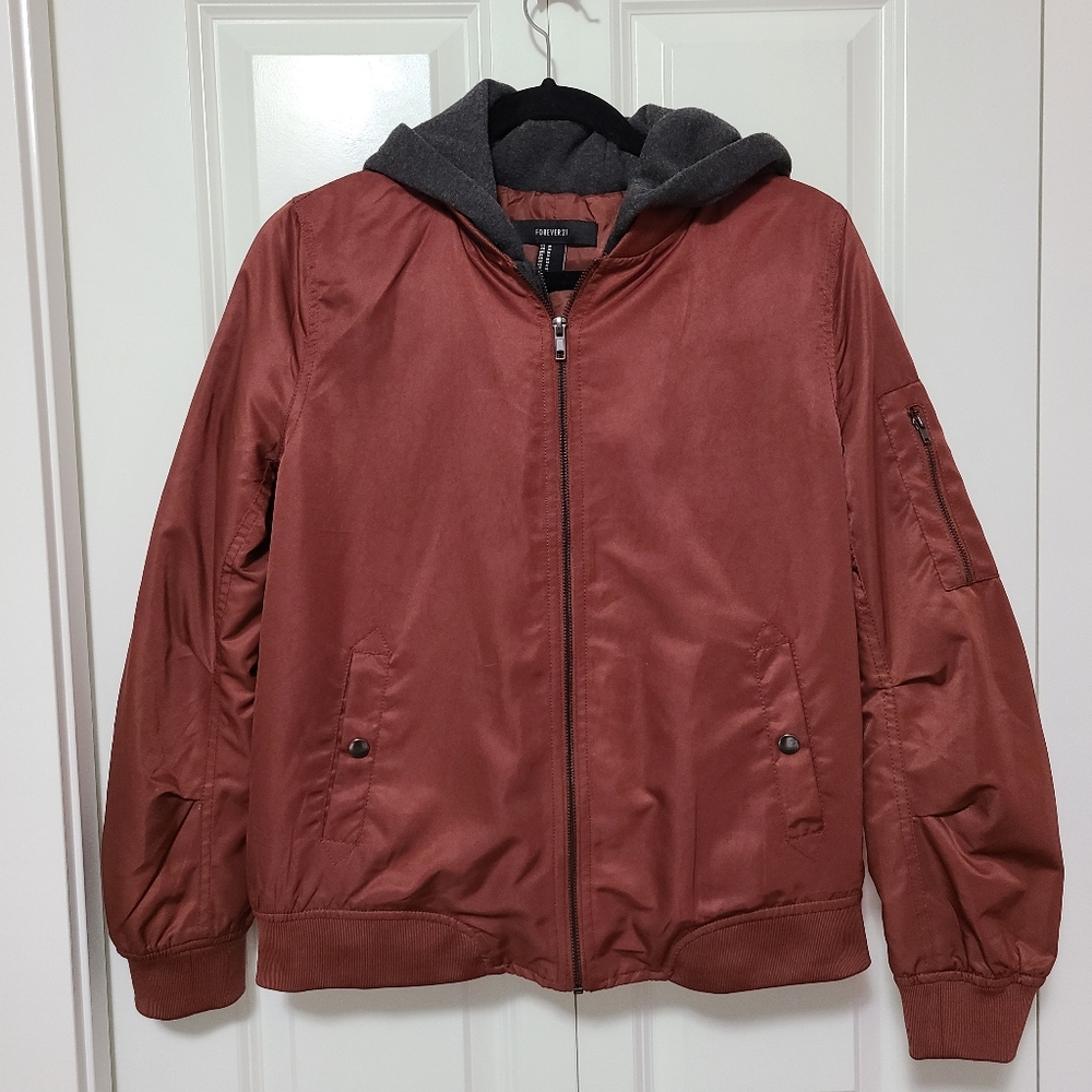 Hooded Bomber Jacket